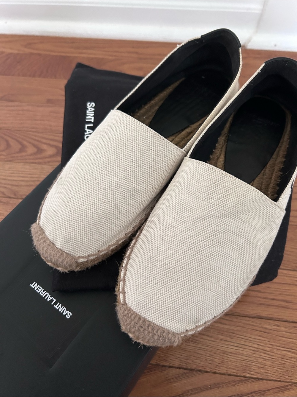 Saint Laurent Canvas Espadrilles - Picture 2 of 3